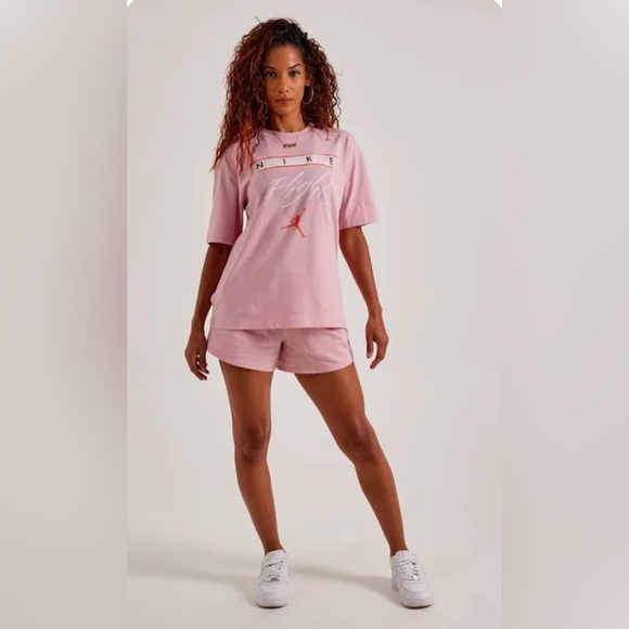Nike Jordan Women's Solid Knit Shorts - Picture 1 of 14